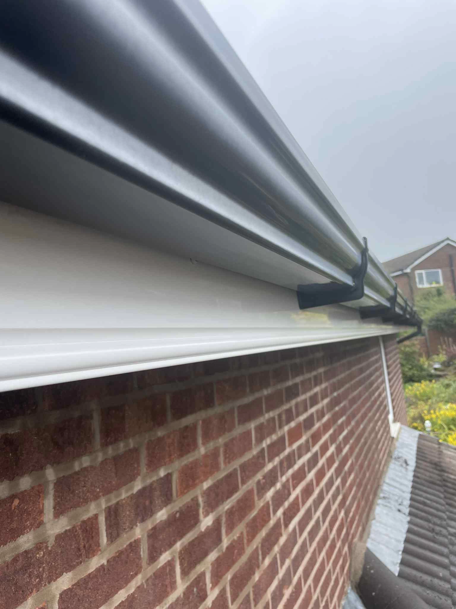 Clean White Soffits and Fascias in Ashton